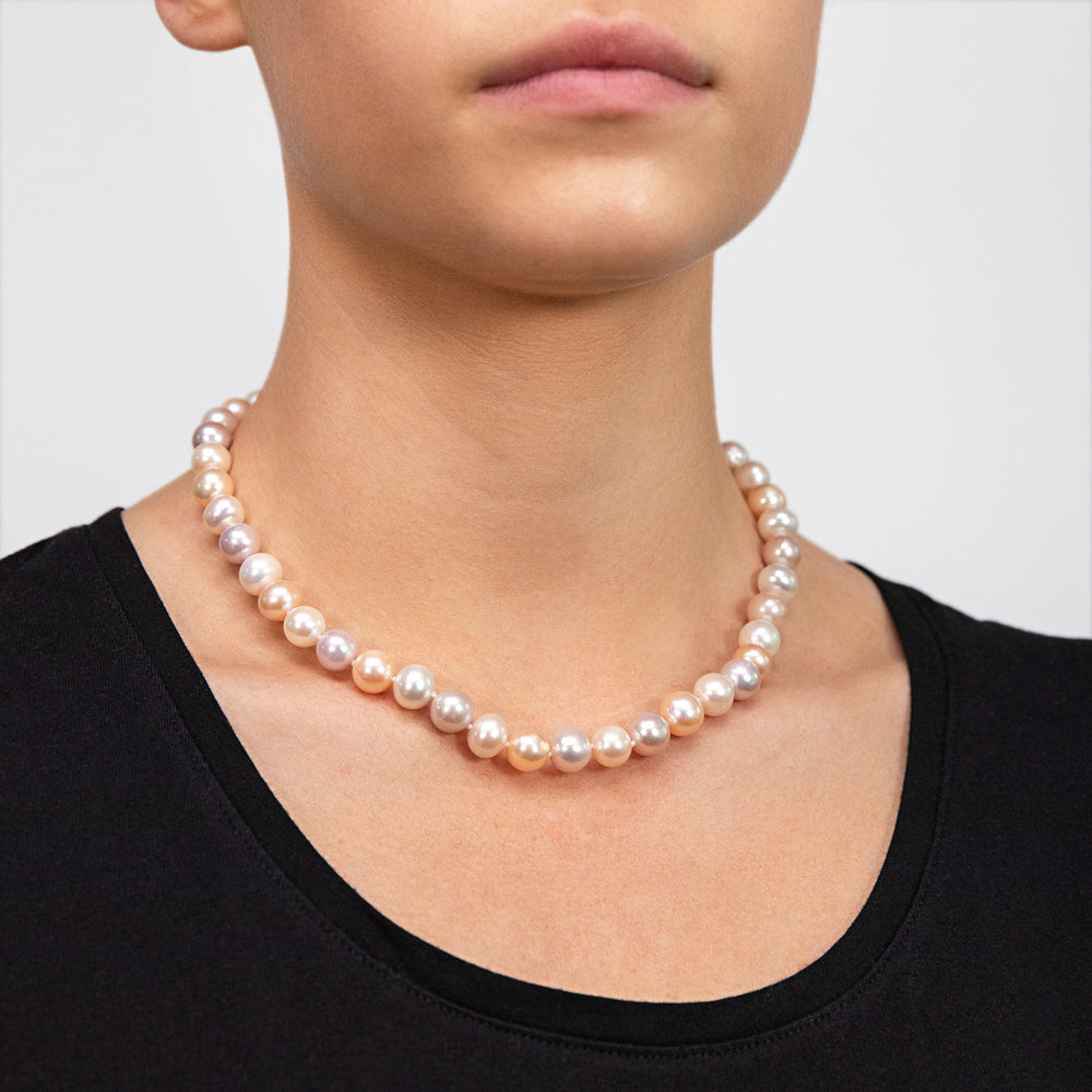 Sterling on sale pearl necklace