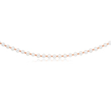 Load image into Gallery viewer, Freshwater Pearl and Rose Hematite Bead Strand with Rose Gold Plated Silver Clasp