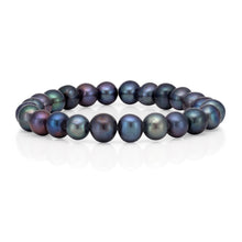Load image into Gallery viewer, Grey 7.5-8mm Freshwater Pearl Bracelet