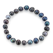 Load image into Gallery viewer, Grey 6-6.5 mm Freshwater Pearl Bracelet