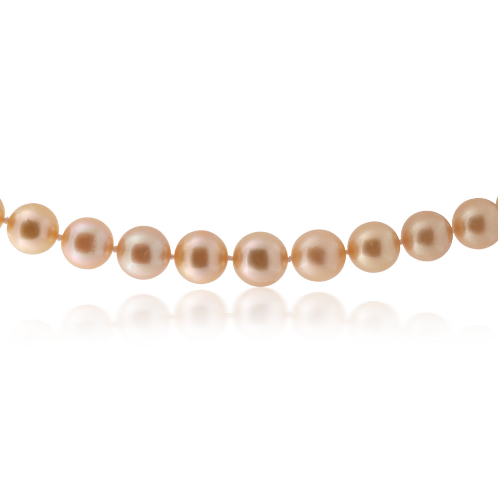 Golden South Sea 9-12mm Graduated Pearl 45cm Strand with 9ct Gold Clasp