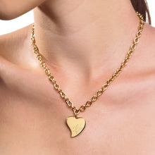 Load image into Gallery viewer, Guess Gold Plated Love Heart Chain
