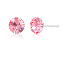 Load image into Gallery viewer, Stainless Steel Crystal Earring Stud Set
