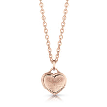 Load image into Gallery viewer, GUESS 45cm Rose Plated Small Heart Chain