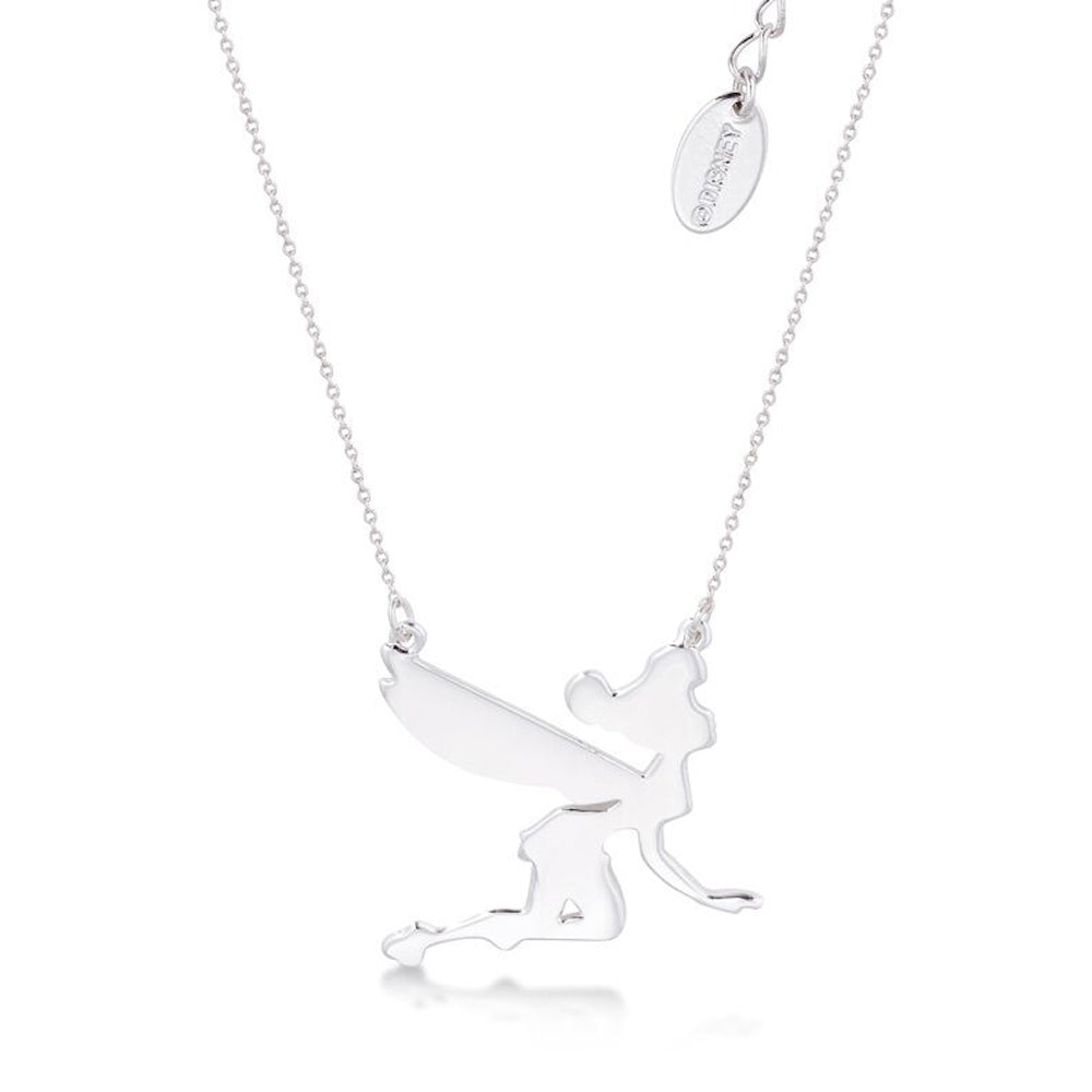 Disney Tinkerbell Silhouette Pendant on Chain