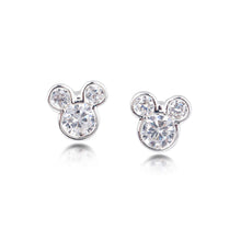Load image into Gallery viewer, DISNEY Mickey Mouse Crystal Stud Earrings