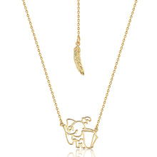 Load image into Gallery viewer, DISNEY Dumbo Silhouette Pendant with Chain