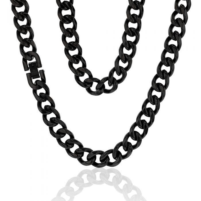 Steel necklace discount