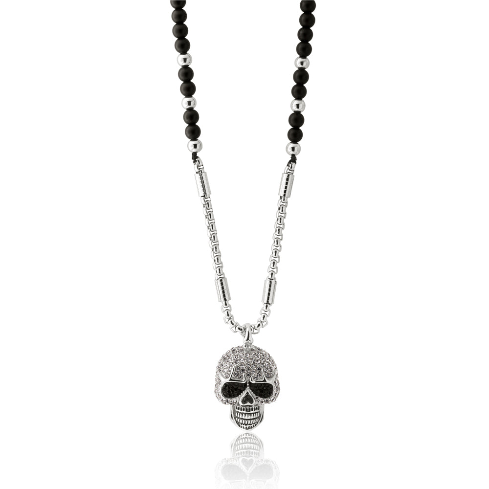 Quartz Crystal Skull Pendant 1.5” – Ivory Jacks