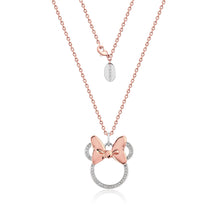 Load image into Gallery viewer, DISNEY Minnie Crystal Pendant on Chain
