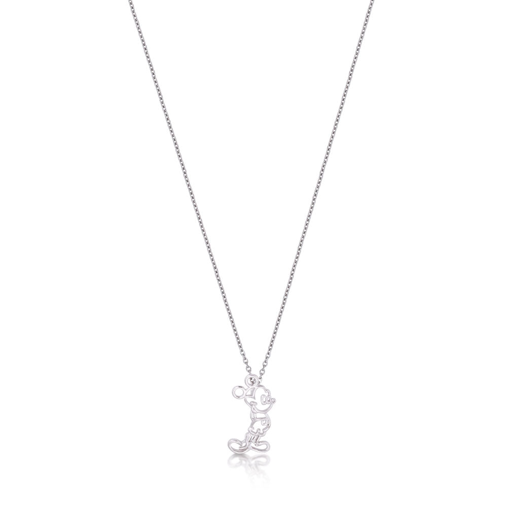 DISNEY Mickey Mouse Silhouette Pendant on Chain