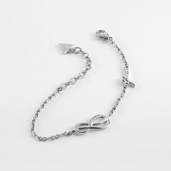 GUESS Pave Infinity Bracelet SST