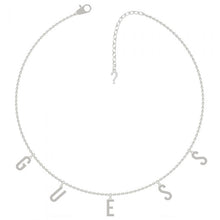 Load image into Gallery viewer, GUESS 15-17&quot; Letters Charm Chain SST