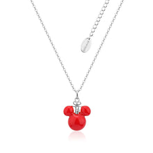 Load image into Gallery viewer, Disney Mickey Red Christmas Bauble Necklace on Chain