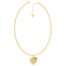 Load image into Gallery viewer, GUESS Gold Plated Stainess Steel 16-18&quot; Bold Heart Chain