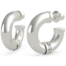 Load image into Gallery viewer, GUESS Stainless Steel 20mm Plain Tube Earrings
