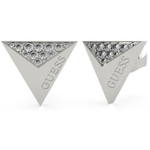 Load image into Gallery viewer, GUESS Stainless Steel 13mm Triangle Stud Earring