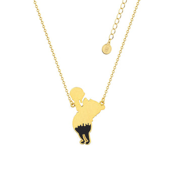 Couture Kingdom Disney Gold Plated Winnie The Pooh Honey Drip Pendant On 45+7cm Chain