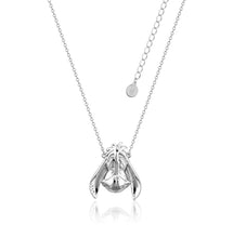 Load image into Gallery viewer, Disney White Gold Plated Winnie The Pooh Eeyore Pendant On 45+7cm Chain