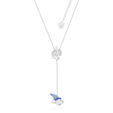 Couture Kingdom Disney Fantasia White Gold Plated Sorcerer's Mickey Lariat Pendant On 45+7cm Chain
