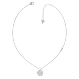 Guess Stainless Steel 16-18" Single & Turning Coin Chain
