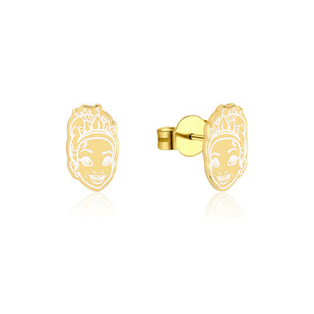 Couture Kingdom Disney Princess And The Frog Gold Plated Tiana Stud Earrings
