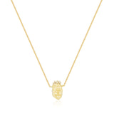 Couture Kingdom Disney Princess And The Frog Gold Plated Tiana Pearl Pendant On 40cm Chain