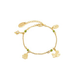 Couture Kingdom Disney Princess And The Frog Gold Plated Charm 16+3cm Bracelet