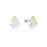 Couture Kingdom Disney Princess And The Frog Two Tone Rhodium Plated Prince Naveen Stud Earrings