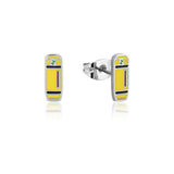 Couture Kingdom Disney Monster Inc Stainless Steel  Scare Cannister Stud Earring