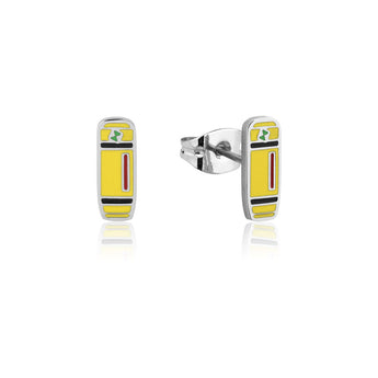Couture Kingdom Disney Monster Inc Stainless Steel  Scare Cannister Stud Earring