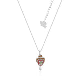 Streets Bubble O'Bill  White Gold Plated Crystal Pendant on 45+7cm Chain