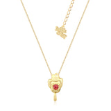 StreetsBubble O'Bill Gold Plated Crystal Nose Pendant On 45+7cm Chain