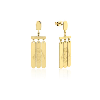 Couture Kingdom Disney Streets Paddle Pop Gold Plated Stainless Steel Lick A Prize Drop Earrings