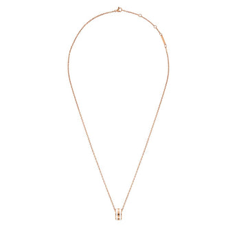 Daniel Wellington Two Tone Rose Gold And Stainless Steel Emalie 45cm Chain