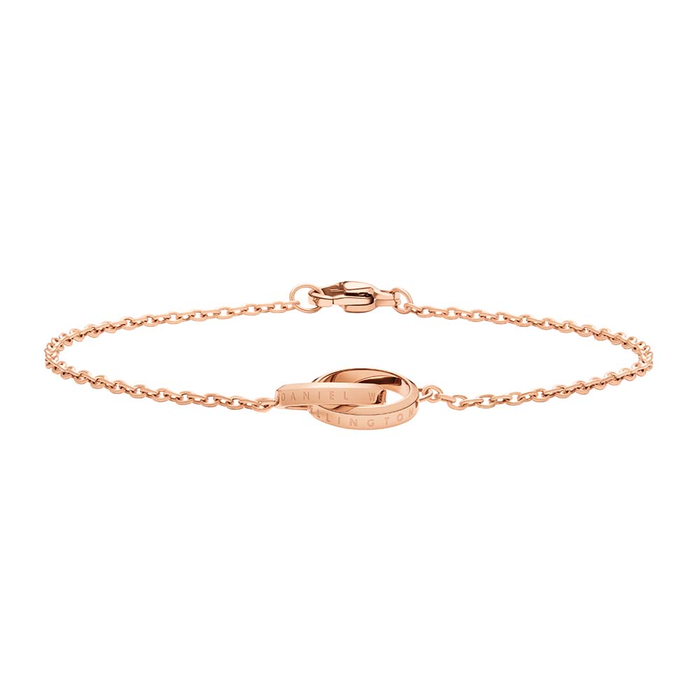 Daniel Wellington Rose Gold Plated Stainless Steel Elan Unity 165mm Bracelet