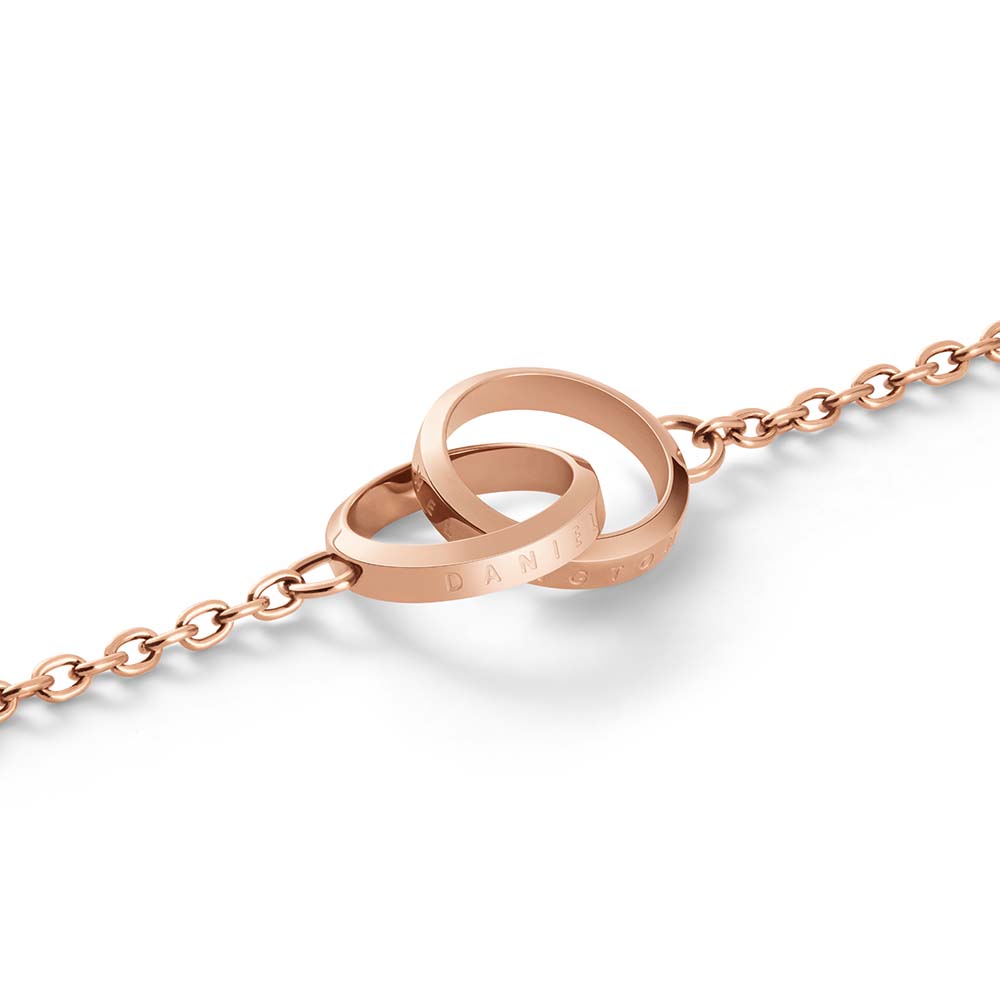 Daniel Wellington Rose Gold Plated Stainless Steel Elan Unity 165mm Bracelet