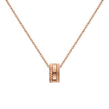 Daniel Wellington Rose Gold Plated Stainless Steel Elevation 45cm Chain