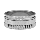 Daniel Wellington Stainless Steel Elevation Ring Size "Q"