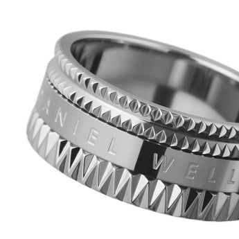 Daniel Wellington Stainless Steel Elevation Ring Size "Q"
