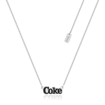 Couture Kingdom Disney White Gold Plated Stainless Steel Coke 45+7cm Diamond Cut Chain