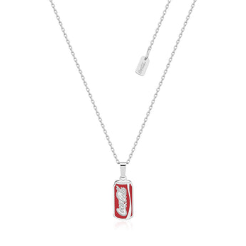 Couture Kingdom Disney Stainless Steel ECC Coca Cola Can 40+7cm Diamond Cut Curb Chain