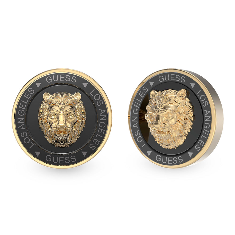 Lion earrings mens on sale