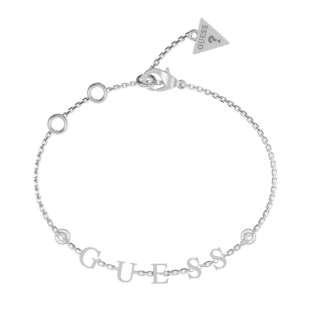 Guess Stainless Steel Mini Charms Bracelet
