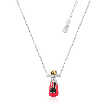 Couture Kingdom Disney Stainless Steel Yzma Llama Poison Bottle Pendant On 45+7cm Chain