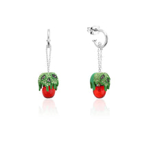 Load image into Gallery viewer, Disney Stainless Steel Evil Queen Poison Apple Drop Earrings