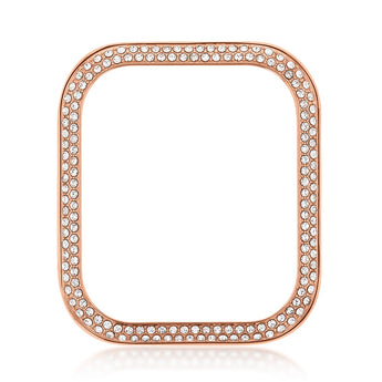 Sparkling Watch Case Rose Colour 40mm Compatible with Apple Case Series 4, 5 & 6