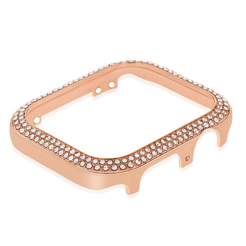 Sparkling Watch Case Rose Colour 40mm Compatible with Apple Case Series 4, 5 & 6